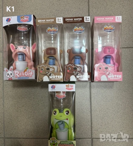 Диспенсър за вода Капибара,Зайче,Жаба