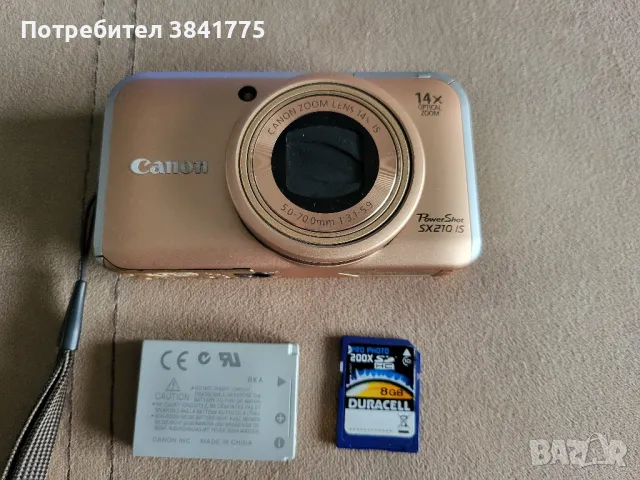 Canon PowerShot SX210 IS, снимка 1 - Фотоапарати - 47521933