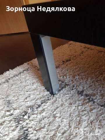 Ниска холна маса с две чекмеджета , снимка 4 - Маси - 53654167