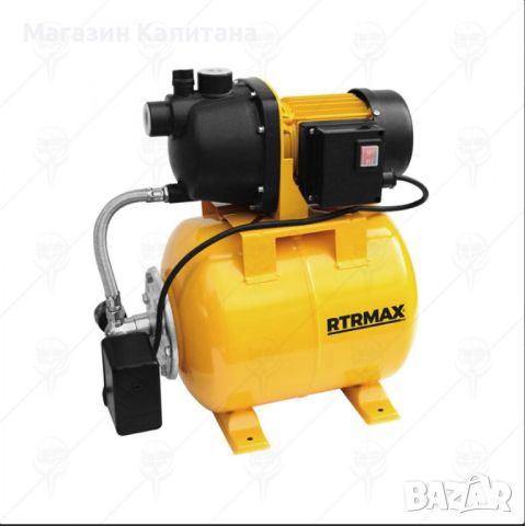 Монофазна хидрофорна помпа RTR MAX , 600 W, 35 м, 3000 л./час, снимка 1 - Водни помпи - 46598318