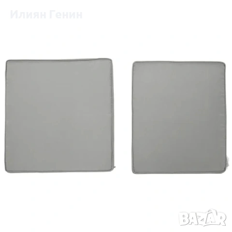 Outsunny Комплект от 2 възглавници за седалки, 56 x 52 см, снимка 10 - Възглавници - 53556811