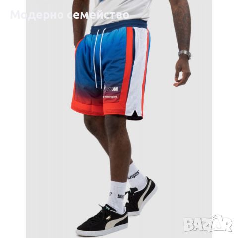 Мъжки къси панталони puma x bmw m motorsport retro shorts multicolor, снимка 2 - Други - 46807149