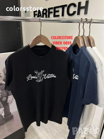 Мъжка Черна тениска Louis Vuitton код IM260