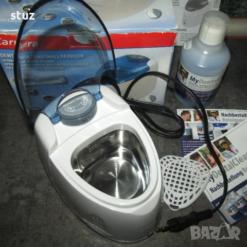 Ултразвукова ваничка за почистване на зъбни протези, бижута, украшения, снимка 4 - Колиета, медальони, синджири - 53104333