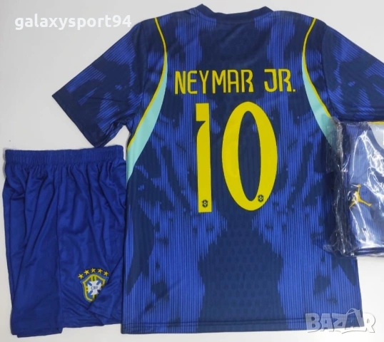 Neymar 26/27 Мондиал Световно FIFA Детски Екип Неймар Бразилия Син