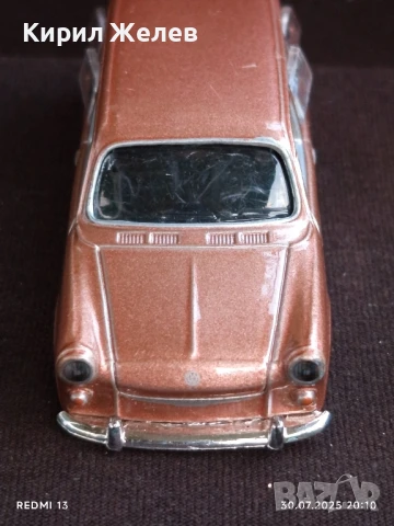Ретро модел метална количка Volkswagen 1600 Squareback рядка за КОЛЕКЦИЯ 50213, снимка 2 - Колекции - 51196420
