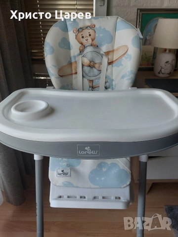 Столче за хранене Lorelli - Felicita baby, Blue pilot, снимка 4 - Столчета за хранене - 54236135