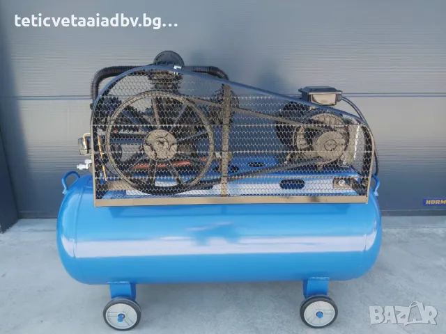 Компресор за въздух 200 литра трифазен, 12бара, 5.5KW, 7,5 hp, снимка 8 - Компресори - 50308054