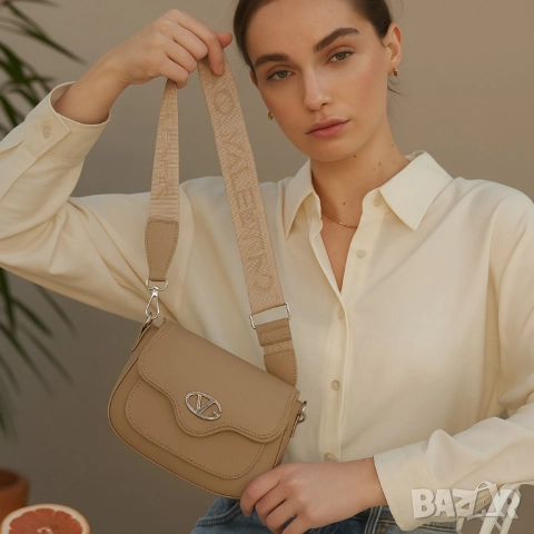 Ежедневна дамска чанта с регулируема дръжка, снимка 4 - Чанти - 51884526