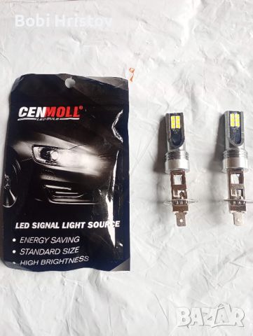 ЛЕД КРУШКИ H1 CENMOLL LED SIGNAL LIHT SORCE, снимка 2 - Аксесоари и консумативи - 45566666