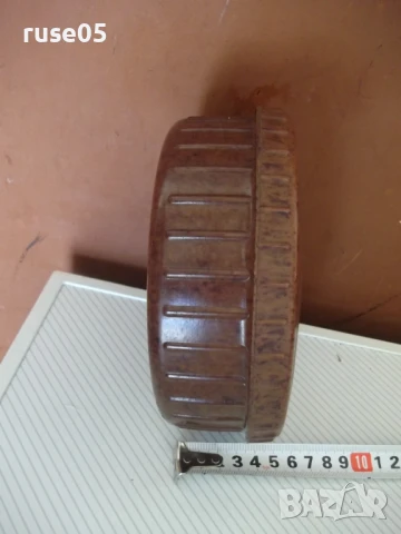 Кутия бакелитова кръгла стара, снимка 5 - Колекции - 51359212
