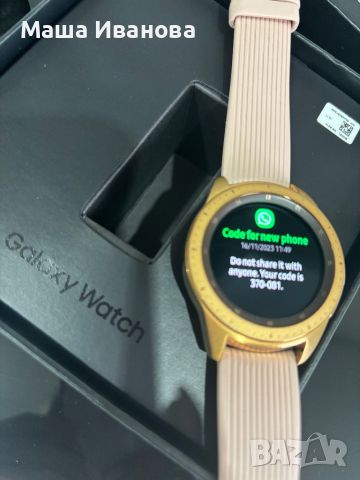 Samsung Galaxy watch 42mm, снимка 6 - Смарт часовници - 46431944