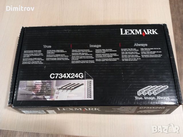 Lexmark C734X24G - консуматив, снимка 4 - Принтери, копири, скенери - 45806003