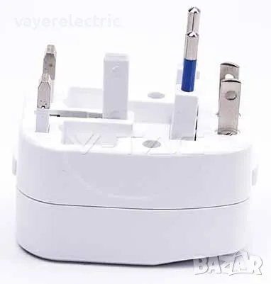 Универсален адаптор за контакт с 2 USB -Travel adapter-USA, UK, EU, China, снимка 6 - Друга електроника - 46974180