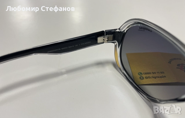 Слънчеви очила CARRERA SPEEDWAY/N - 80S/WJ - 63 , снимка 4 - Слънчеви и диоптрични очила - 52465612