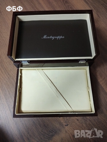 Montegrappa луксозна кутия , снимка 7 - Антикварни и старинни предмети - 53231506