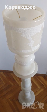 Светеща Колона/Лампа Алабастър, снимка 6 - Лампиони - 50932070