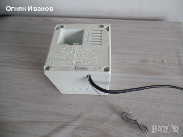 Радио колонка с часовник Sony - ICF-C1 бяла, снимка 7 - Друга електроника - 54079899