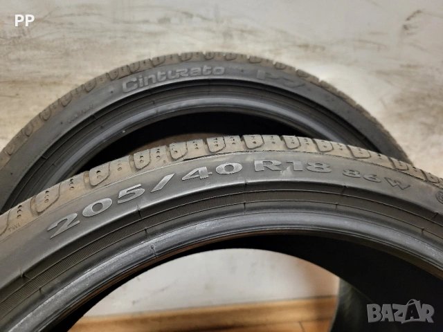2 бр. 205/40/18 Pirelli / летни гуми, снимка 7 - Гуми и джанти - 53648889