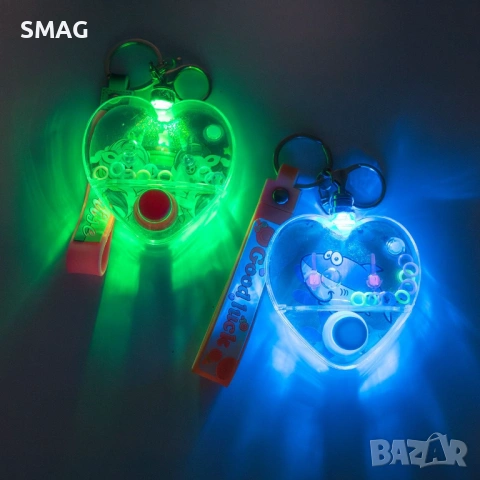 Играчка с клипс за вода във форма на сърце с LED светлина_1248617, снимка 2 - Други - 53428049