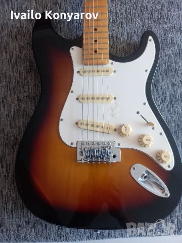  .Продавам китара"Roytek stratocaster"+Beringer V amp 2., снимка 5 - Китари - 46371332