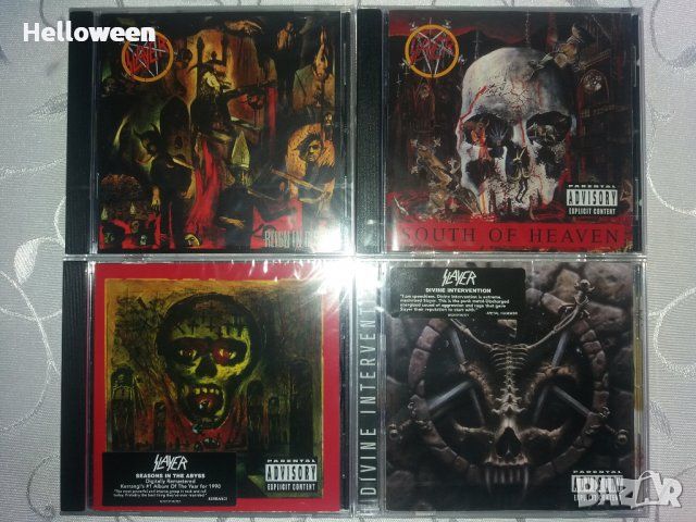 Оригинални дискове Metallica, Slayer, Testament, Overkill, снимка 7 - CD дискове - 45269726