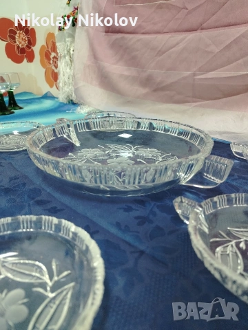 НОВ кристален к-т, снимка 6 - Сервизи - 53612146