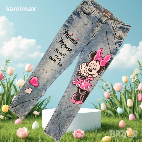 Дамски дънки размер М /Л , снимка 3 - Дънки - 54068453