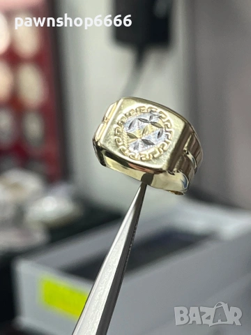 Златен пръстен 14 карата 1,90 грама 