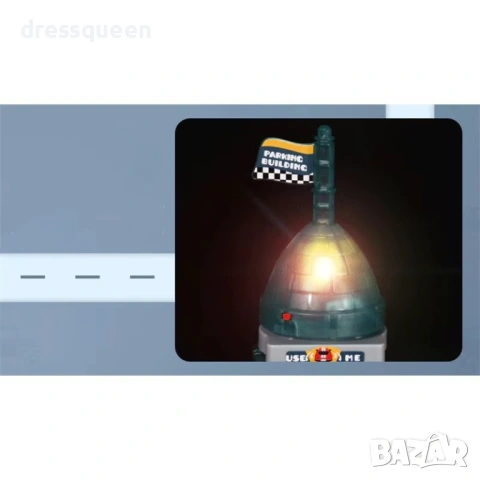 4798 Интерактивен паркинг с електрически асансьор и скрита пещера, снимка 3 - Коли, камиони, мотори, писти - 53713008