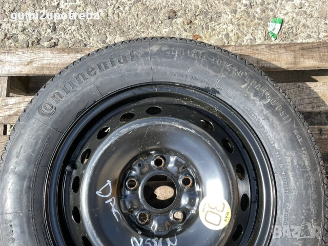 16 резервна джанта Патерица 5х114,3 Nissan Qashqai J10 Dacia Duster 145/90, снимка 2 - Гуми и джанти - 53686892