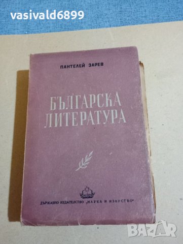 Пантелей Зарев - Българска литература , снимка 1 - Българска литература - 46330845