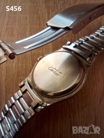 Cartier.+ Подарък.Дамски часовник Cartier de must , снимка 3 - Дамски - 50904677