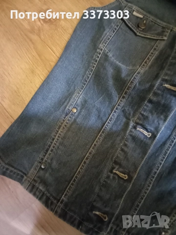 Дамско дънково елече , снимка 4 - Елеци - 53816861