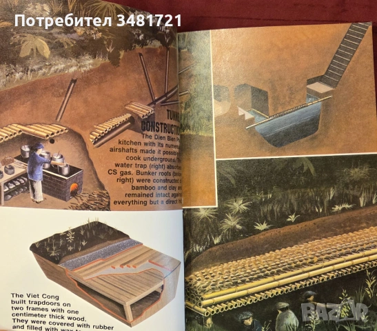 Тунелните плъхове във Виетнам - илюстрирана история / The Illustrated History of Tunnel Warfare in t, снимка 3 - Художествена литература - 54168131