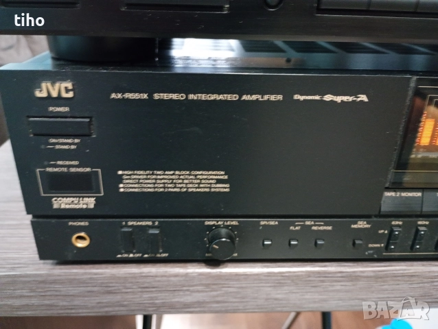 JVC AX-R551X, снимка 3 - Ресийвъри, усилватели, смесителни пултове - 52964895