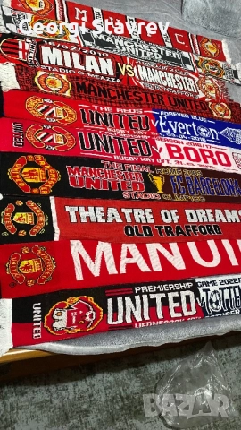 Манчестър Юнайтед шалове!!!, снимка 3 - Фен артикули - 52662933