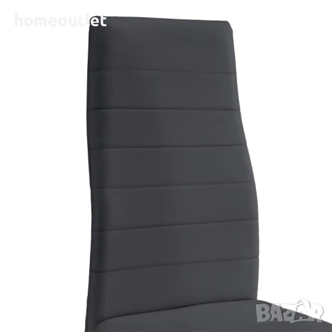 Трапезни столове с дамаска от PU кожа, к-кт от 4 бр. PEGASUS C-LLM-G0804G, снимка 5 - Столове - 50738512