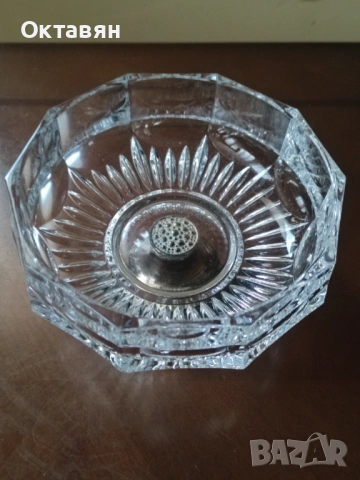 Кристална бонбониера, снимка 5 - Декорация за дома - 53171296