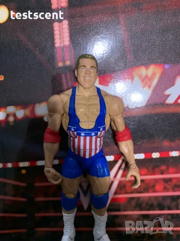 Екшън фигура WWE Kurt Angle Кърт Енгъл Mattel Elite играчка олимпийски медалист Olympic Medalist, снимка 10 - Фигурки - 49552070