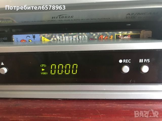 Видео рекордер Samsung с 6 глави VHS + подарък 5 касети, снимка 4 - Плейъри, домашно кино, прожектори - 46730940