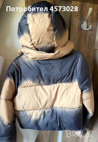 Пуфер Калвин Клейн с качулка, снимка 3 - Якета - 52272551