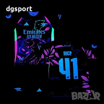 Детски флуоресцентен футболен екип на АРСЕНАЛ#ДЕКЛАН РАЙС#, снимка 5 - Футбол - 52066161