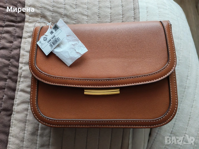 НОВА кожена чанта през рамо RESERVED, снимка 7 - Чанти - 53134729