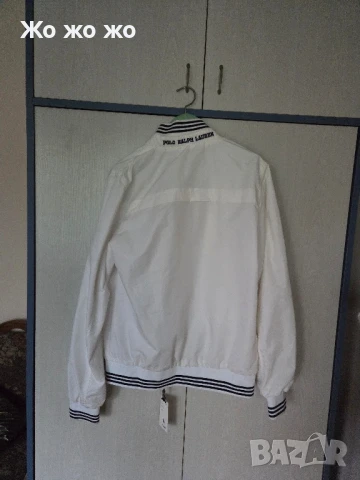 Мъжко яке пролетно почти ново  Polo Ralph Lauren отговарящъ размер М, снимка 5 - Якета - 50525051