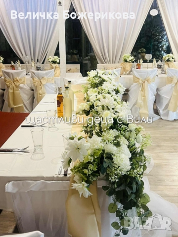 Сватба, снимка 5 - Декорация - 52386910