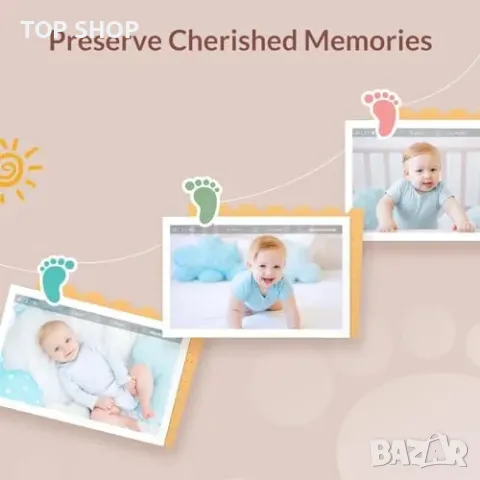 Нов Видео бебефон с VOX режим, 4 в 1 държач и Cry Detection HD екран, снимка 2 - Бебефони - 49956884