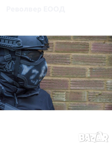 Маска за лице Viper Crossteel Face Mask Black, снимка 2 - Екипировка - 45052904