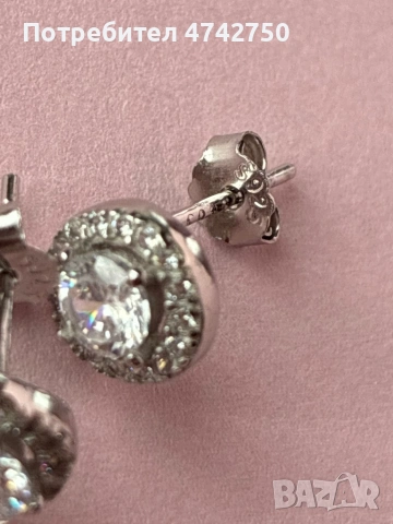 Silver 925 обеци, снимка 6 - Обеци - 53538348