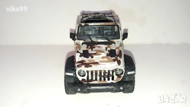 Jeep Wrangler Rubicon KiNSMART - Мащаб 1:34, снимка 7 - Колекции - 49585150